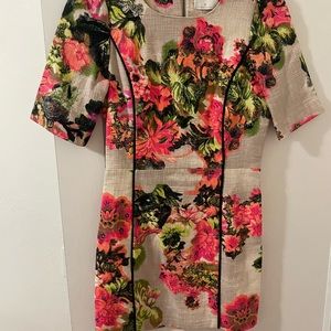 Floral Anthropologie dress
